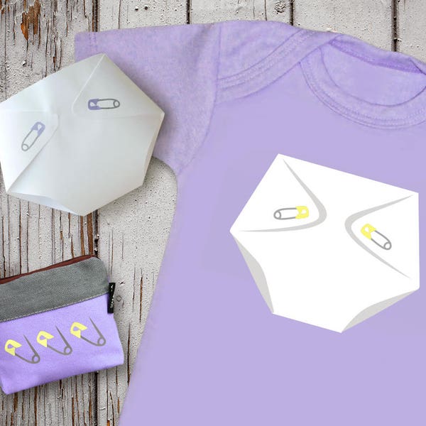Diaper Pin Svg - Etsy