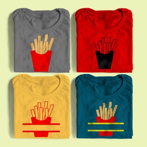 French Fries SVG Datei Schneidevorlage