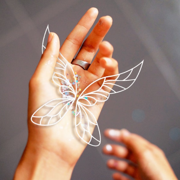 Fairy Wings SVG File Cutting Template