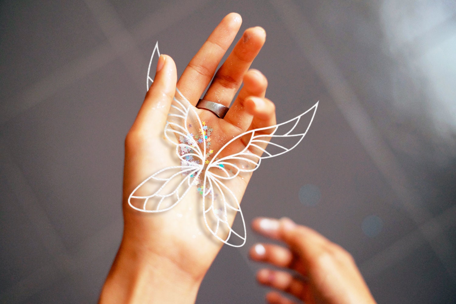 Fairy Wings SVG File Cutting Template