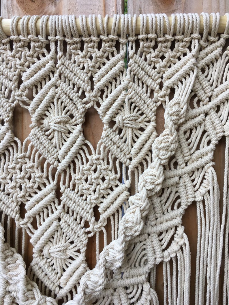 Large Macrame Wall Hanging Modern Macrame Wall Tapestry for Etsy