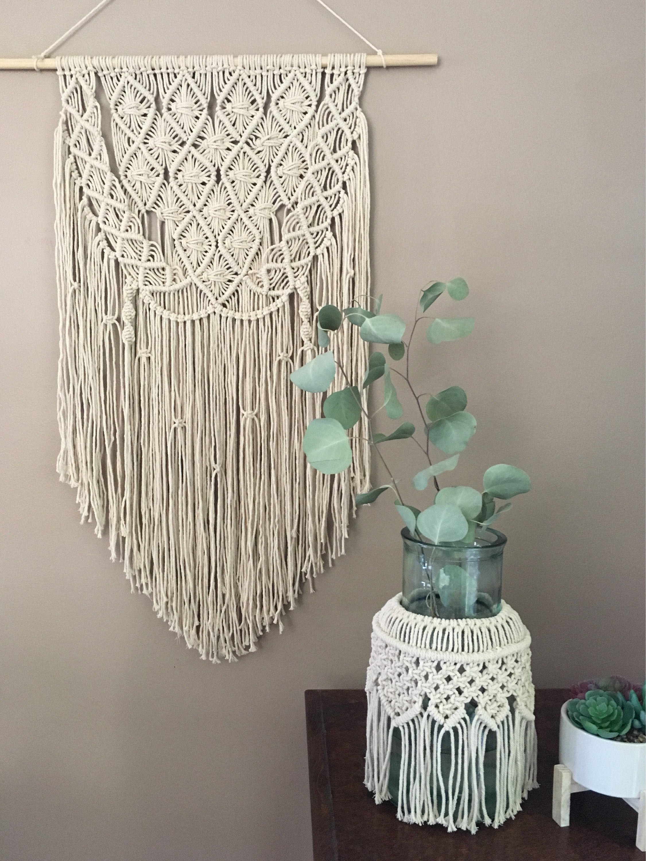 Large Macrame Wall Hanging Modern Macrame Wall Tapestry Boho Etsy