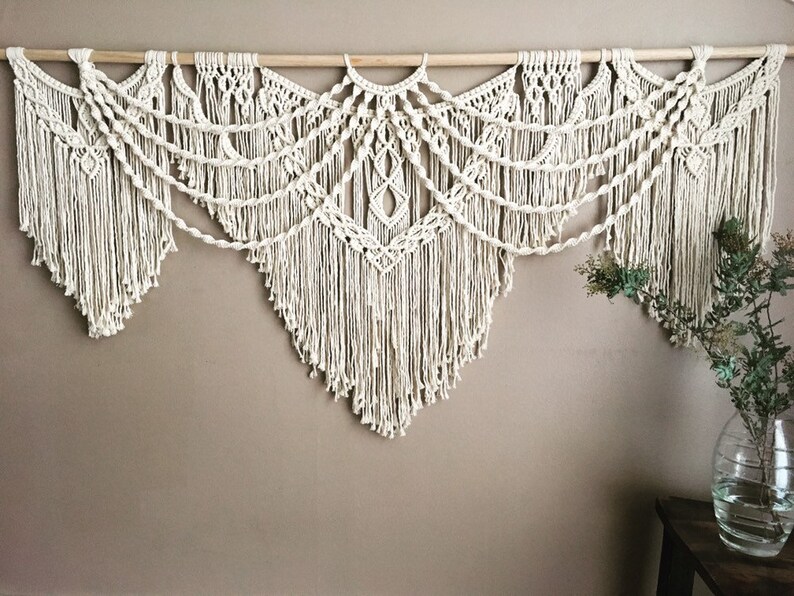 Large Macrame Wall Hanging Extra Large Macrame Tapestry for Etsy