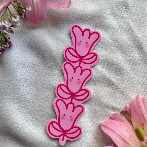 shy flower - sticker - rose - st valentin