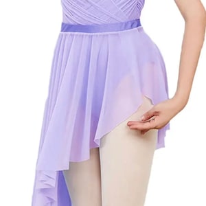 Lavender Mesh Skirt #819-246