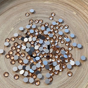 Champagne Glass Rhinestones SS20 Bulk Flatback NonHotfix