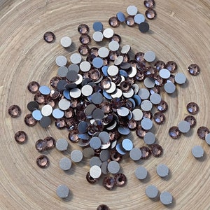 Light Amethyst Glass Rhinestones SS20 Bulk Flatback NonHotfix