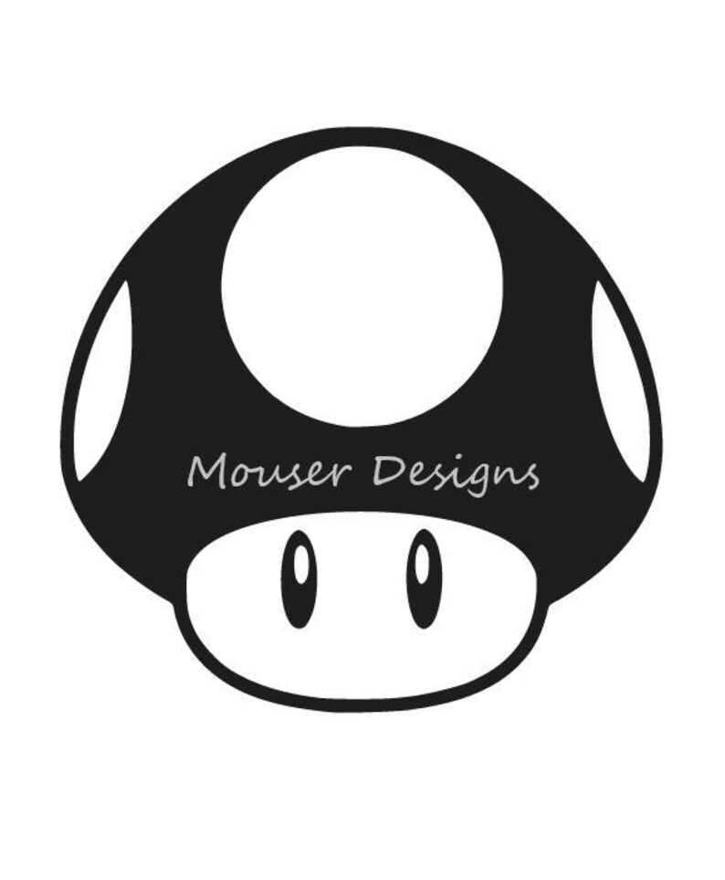 Mario Mushroom SVG - Etsy