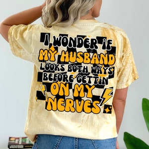 Husband On My Nerves PNG, Instant Download, Digital Download