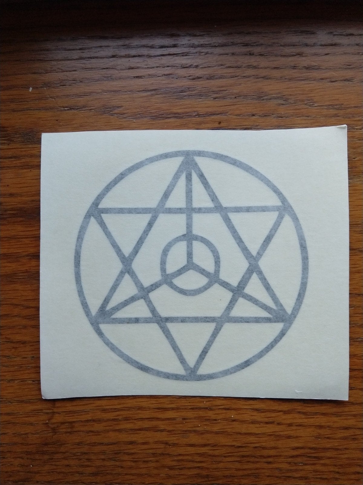 SALE Sacred Geometry Vinyl Decal Etsy