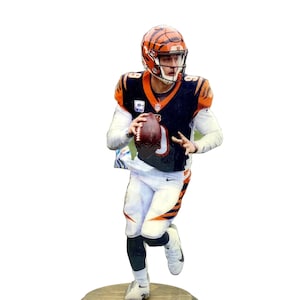 Joe Burrow Wooden Sports Collectible Cincinnati Bengals Figure Statue
