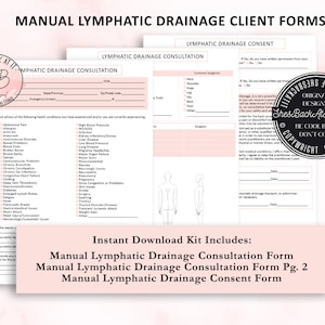 Lymphatic Drainage Consent Form