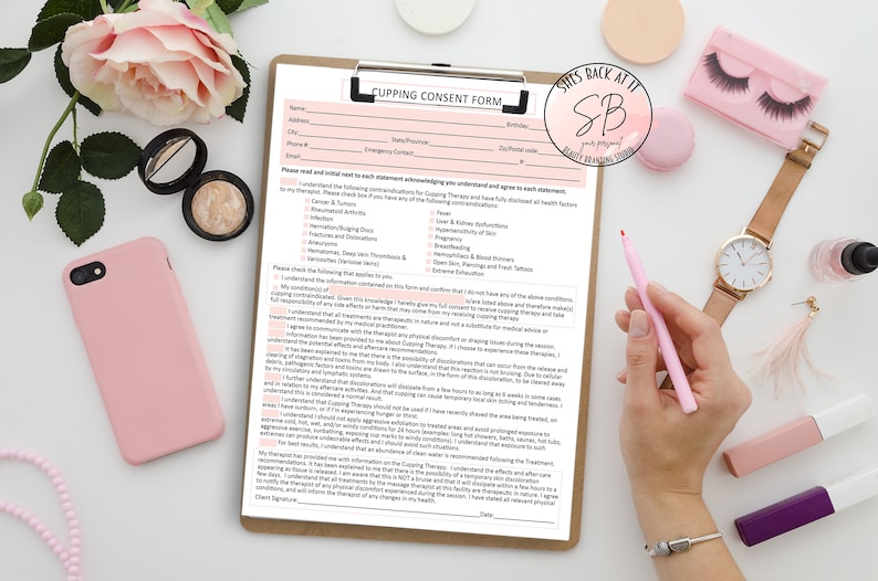 Cupping Consent Form