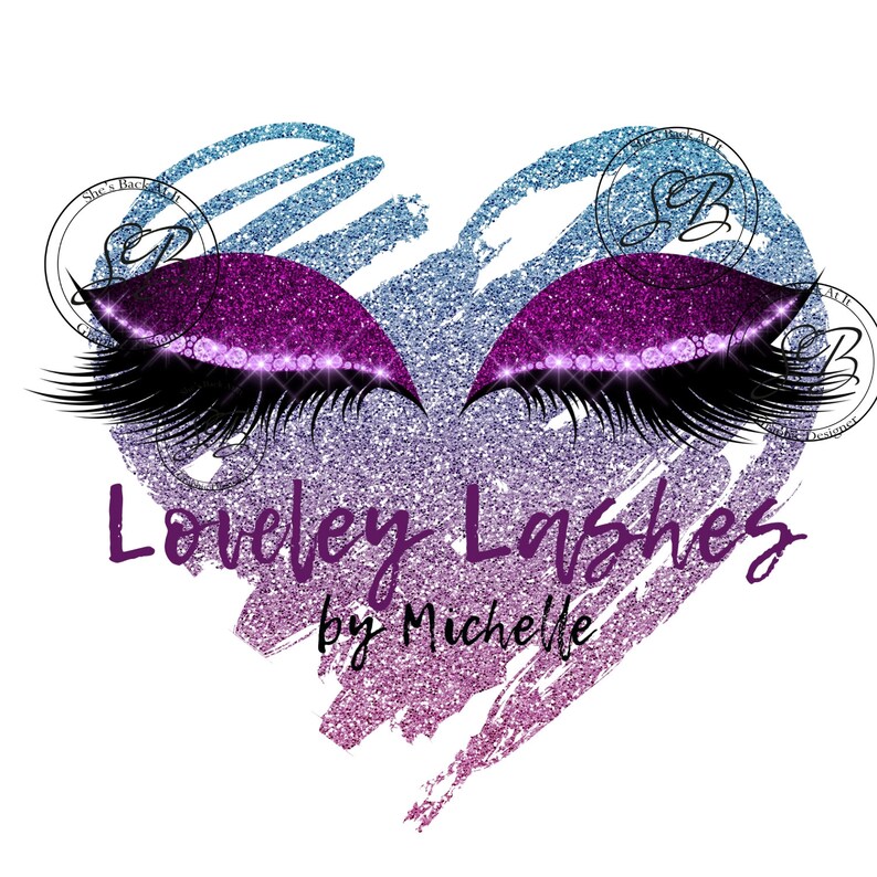 Custom logo Lashes Logo Eyelash Logo Cosmetics Logo | Etsy