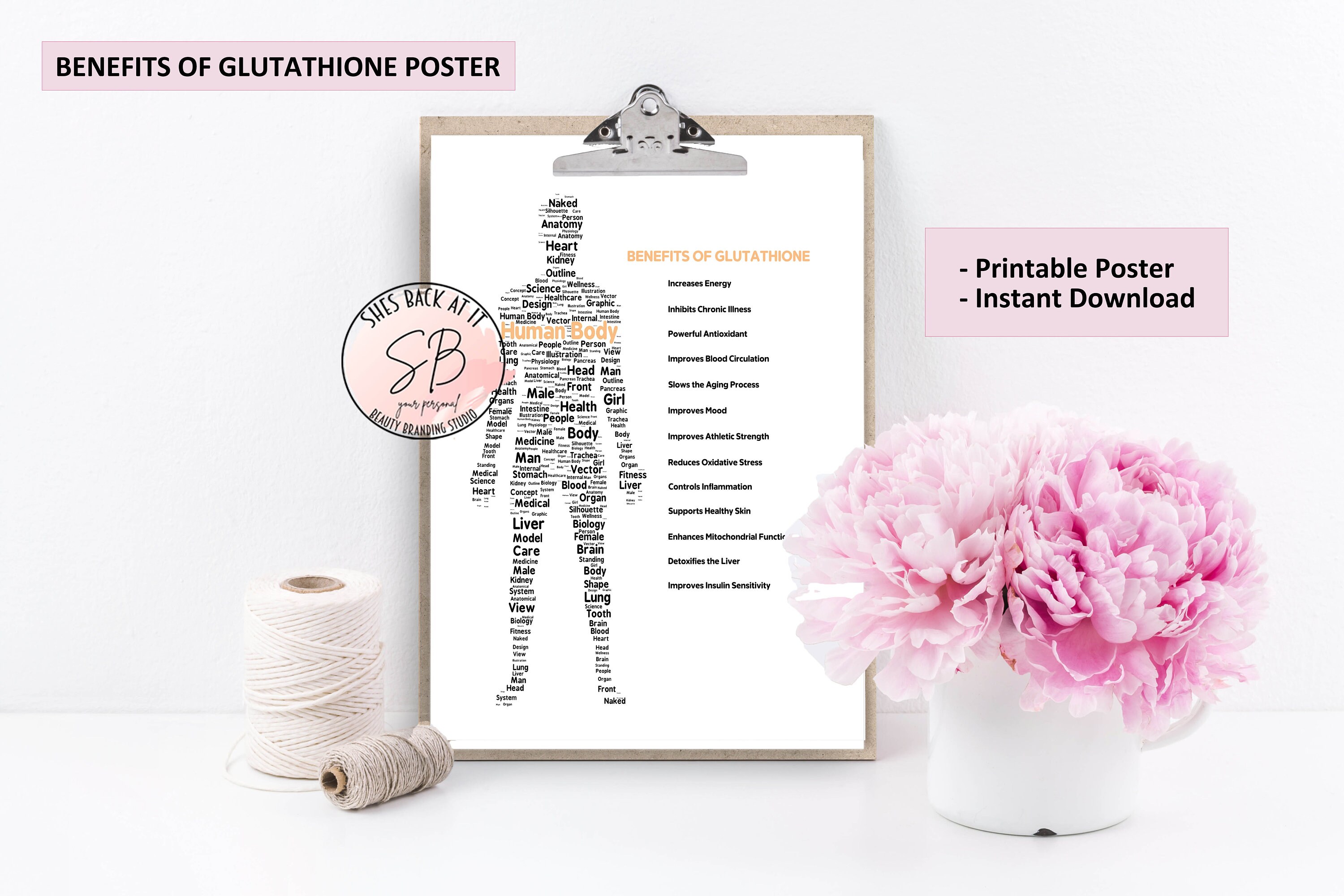 glutathione poster Glutathione Injection Poster, Injector Decor, IV Therapy Poster, Beauty  Print, Salon Decor, Beauty Salon Art, Esthetician Decor