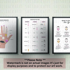 Skincare Printable Poster