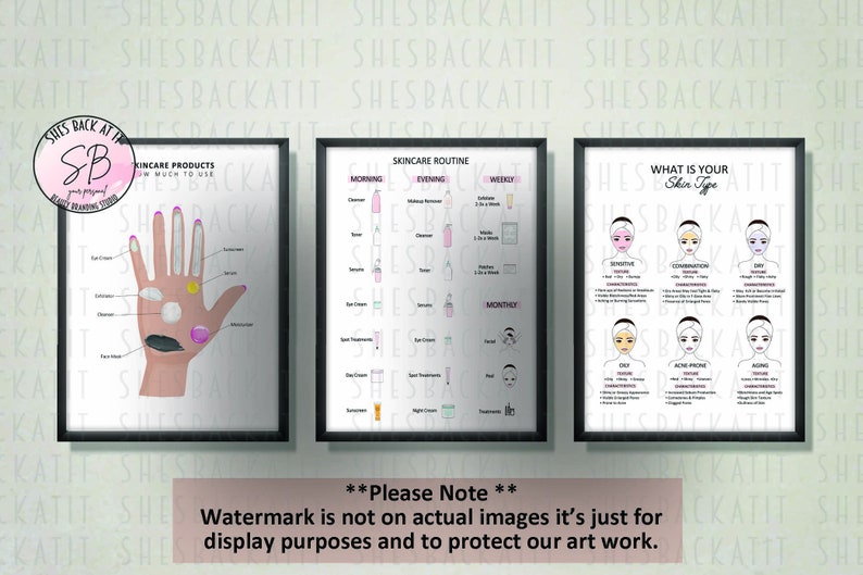 Skincare Printable Poster