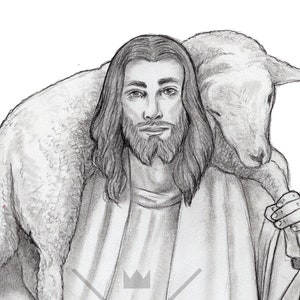 The Good Shepherd Art Print