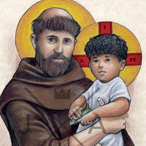 Saint Anthony of Padua Art Print