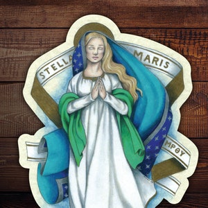 Stella Maris Vinyl Sticker