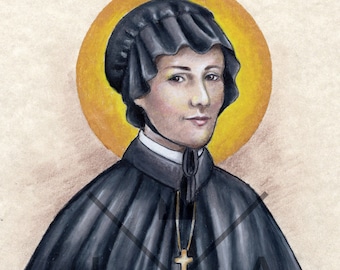 Die heilige Elizabeth Ann Seton Kunstdruck
