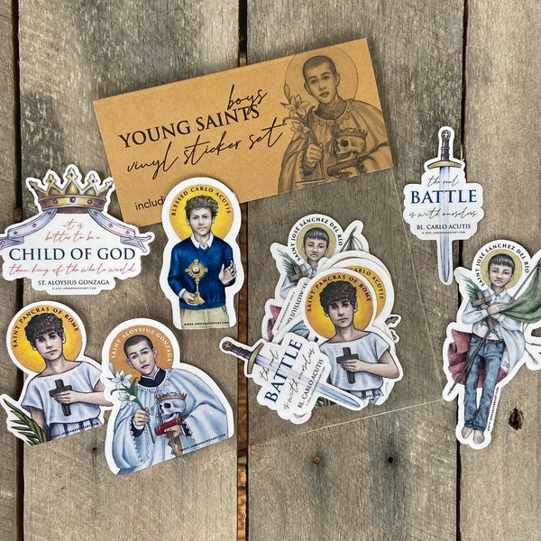 Boy Saints Vinyl Sticker Set