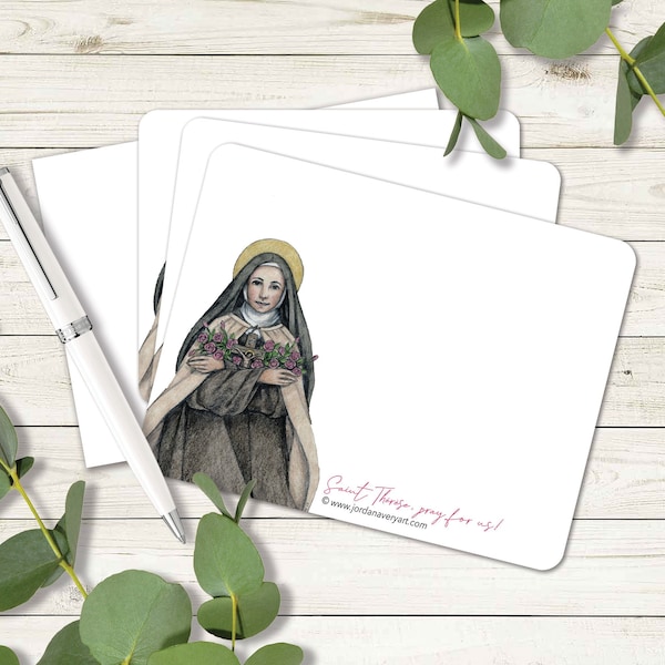 Saints of God Flat Note Card and Envelope Set