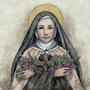 Saint Thérèse of Lisieux Art Print