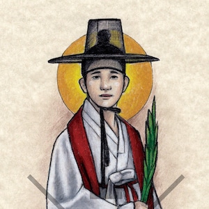 Saint Andrew Kim Art Print