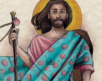 Saint James the Greater Art Print