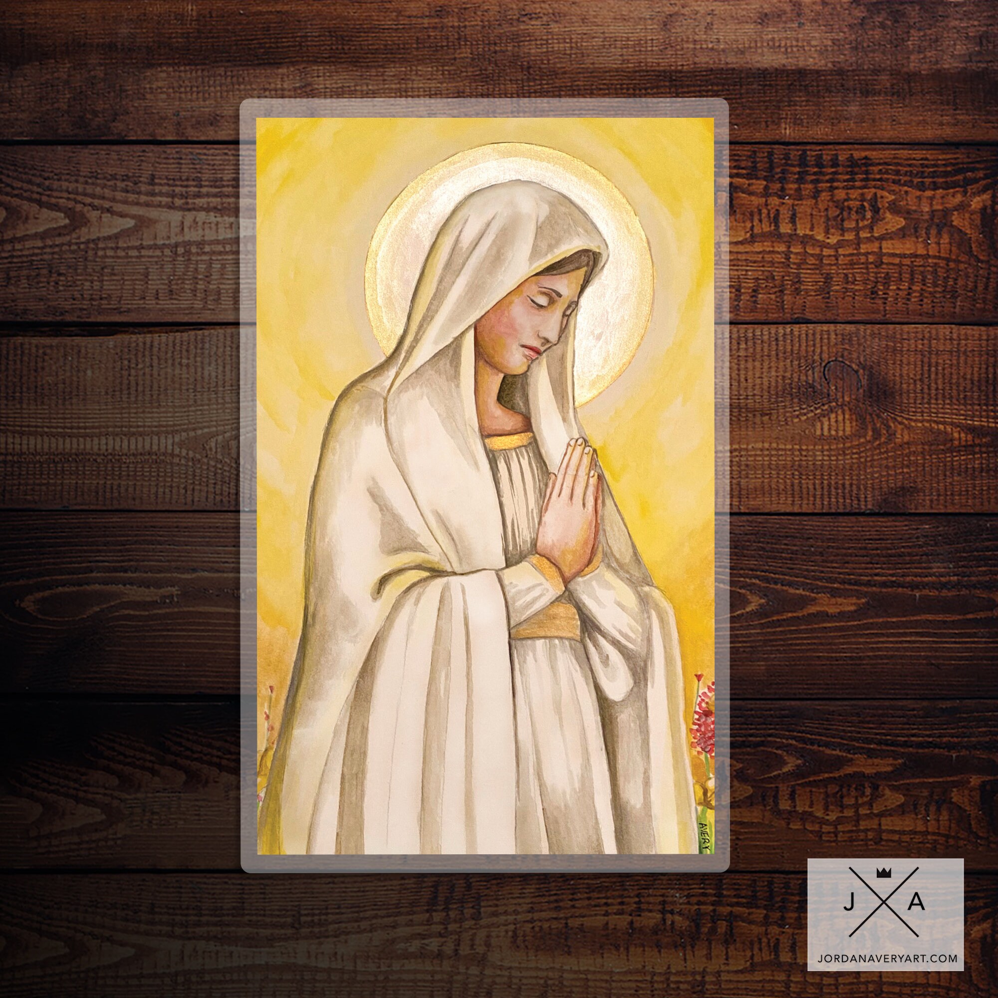 Our Lady of Fatima Prayer Card - Etsy