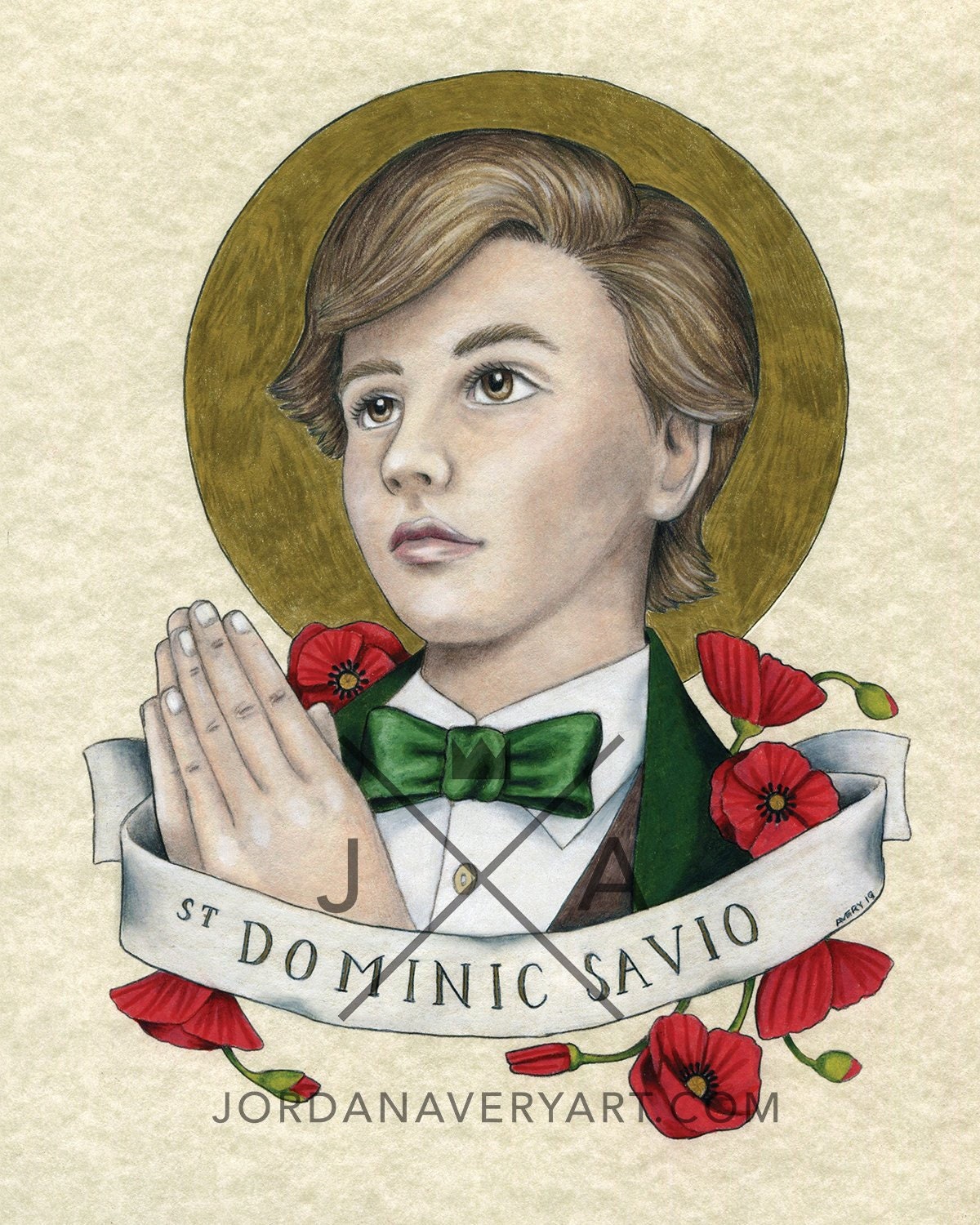 Saint Dominic Savio Art Print - Etsy