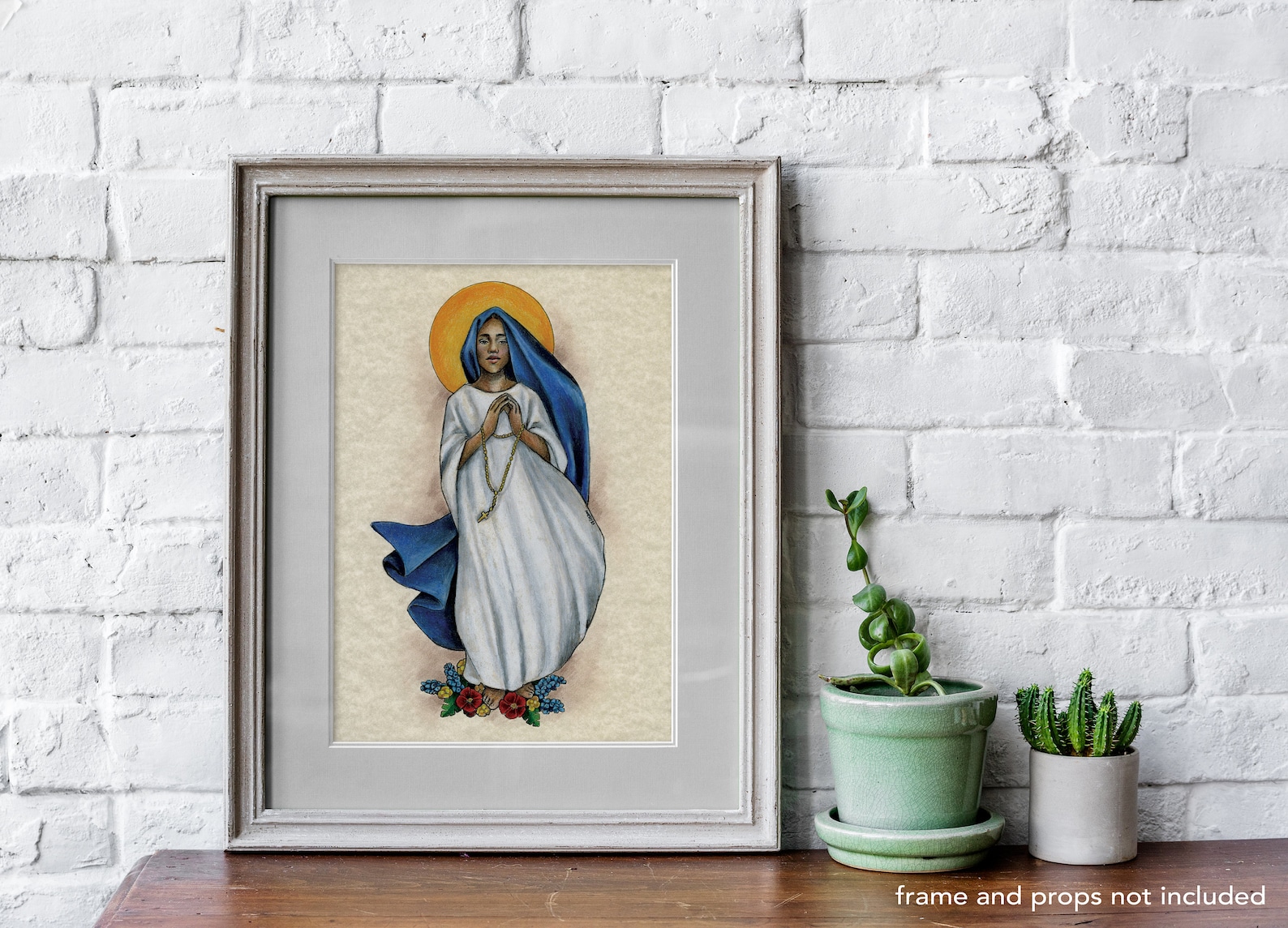 Our Lady of Kibeho Art Print - Etsy