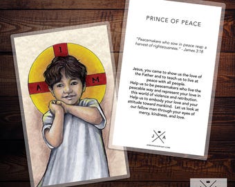 Prince of Peace Prayer Card