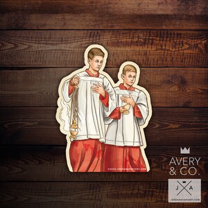 Altar Servers Latin Mass Sticker - Etsy