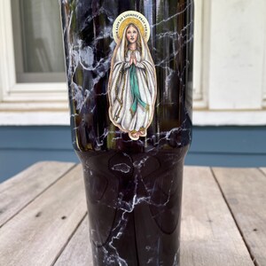 Our Lady of Lourdes Vinyl Sticker - Etsy