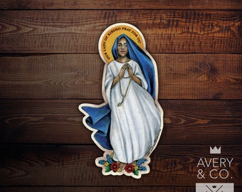 Our Lady of Kibeho Vinyl Sticker