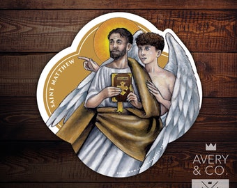 Saint Matthew the Apostle Vinyl Sticker