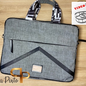 Lohan Computer Sleeve - Tutorial, patrón en pdf y VIDEOS explicativos