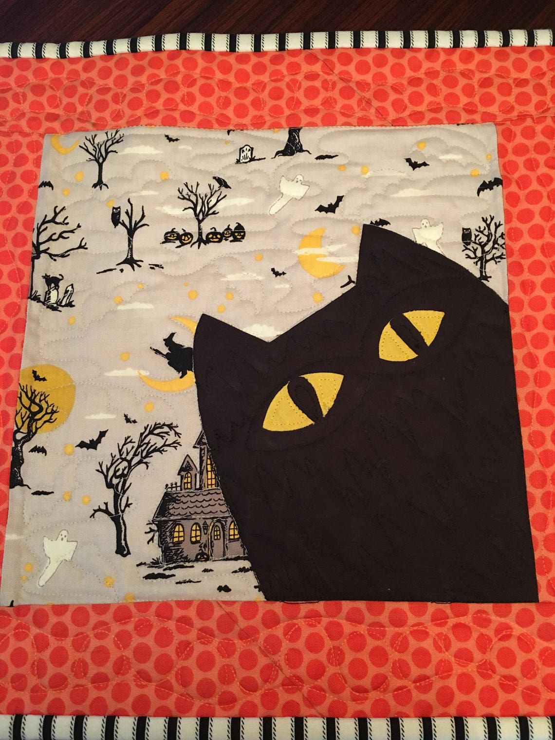 Handmade Spooky Halloween Table Runner | Etsy