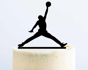 Michael Jordan | Air Jordan 100 Cake Topper | Basketball | Wedding Cake | Birthday Cake