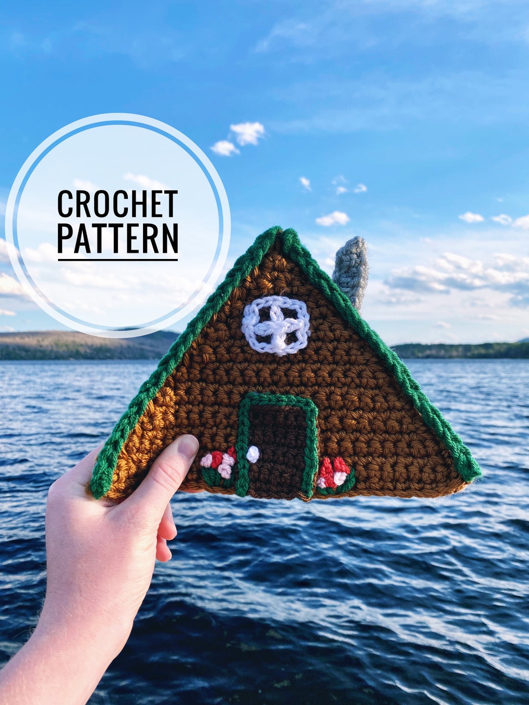 Crochet Log Cabin A-frame Pattern | Beginner-friendly (PDF Pattern) - Etsy