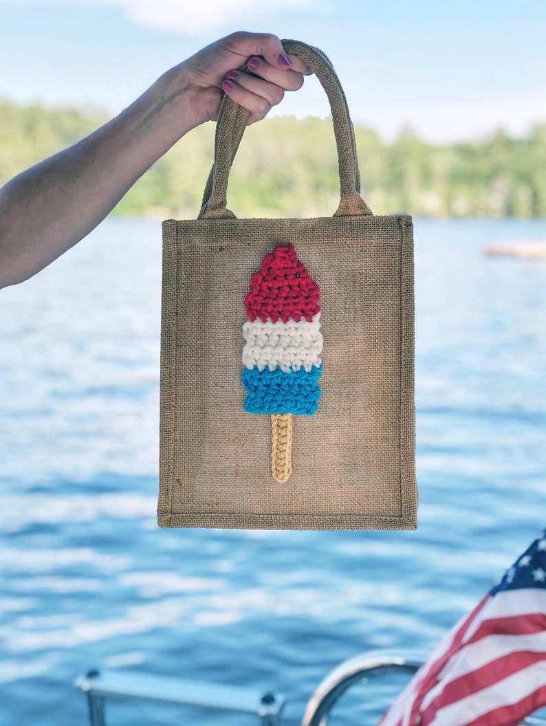 Crochet Popsicle Applique Pattern PDF Download Pattern - Etsy