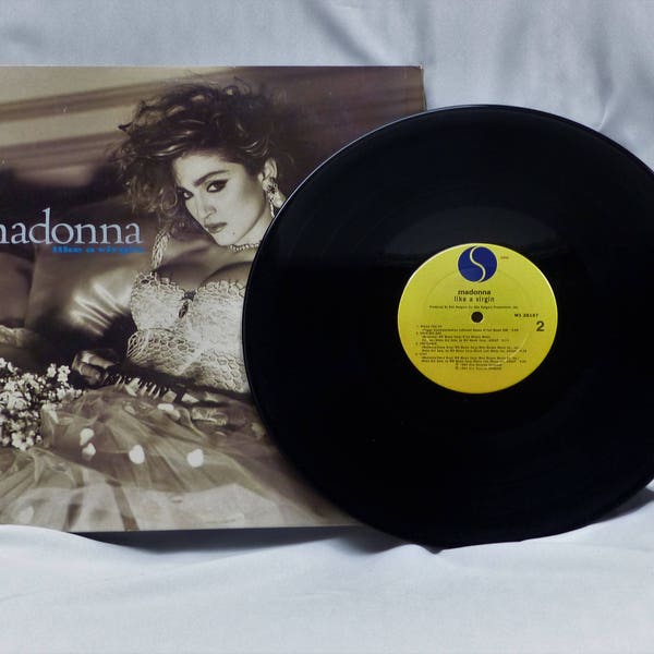 Like a Virgin by Madonna ~ LP Vinyl Record ~ Vintage Album