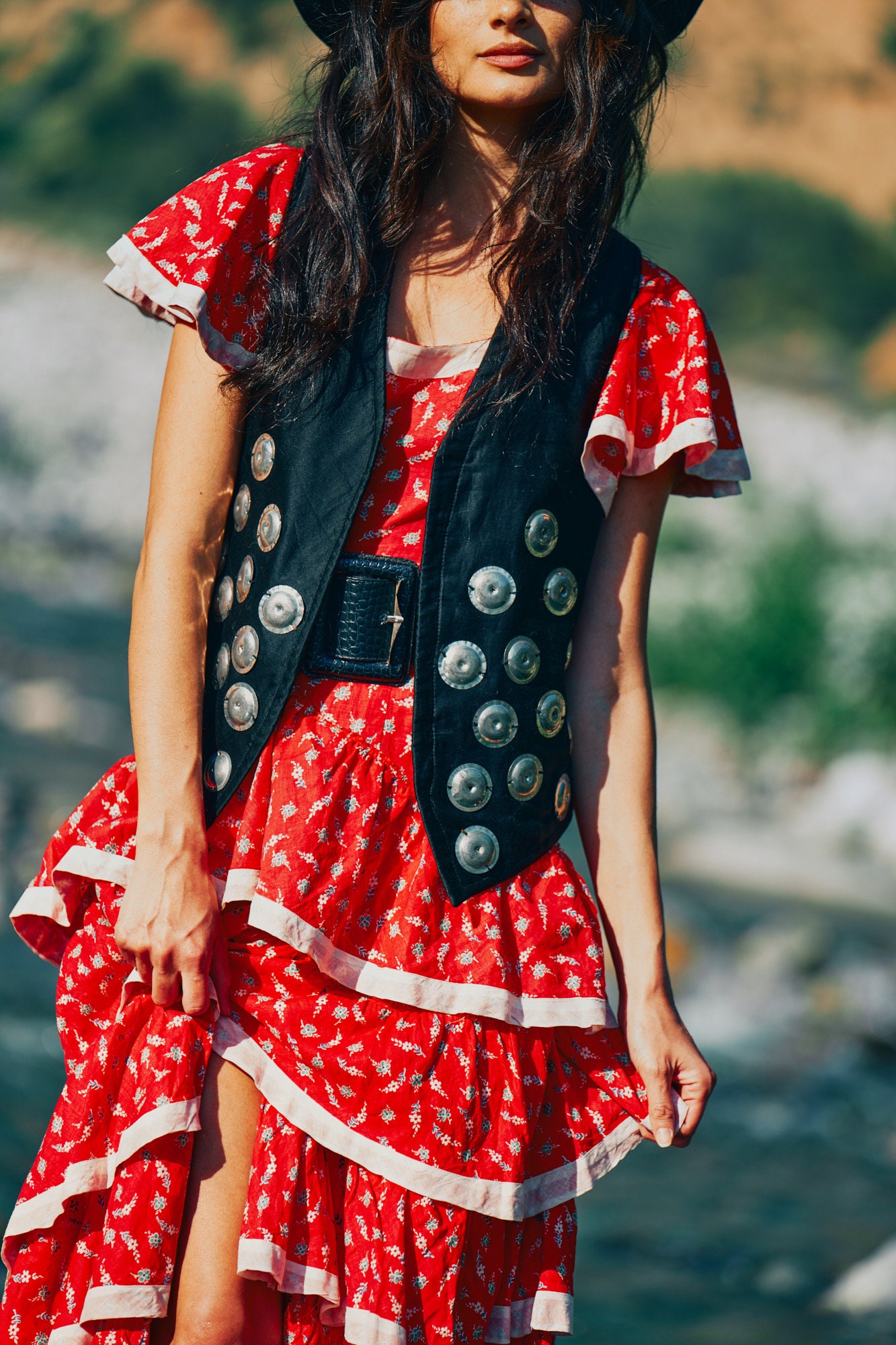 spanish ruffle dress