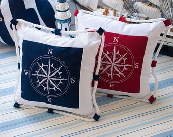 Anchor Pillow Etsy