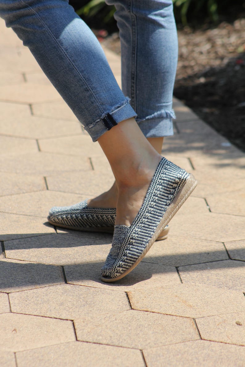navy blue espadrilles