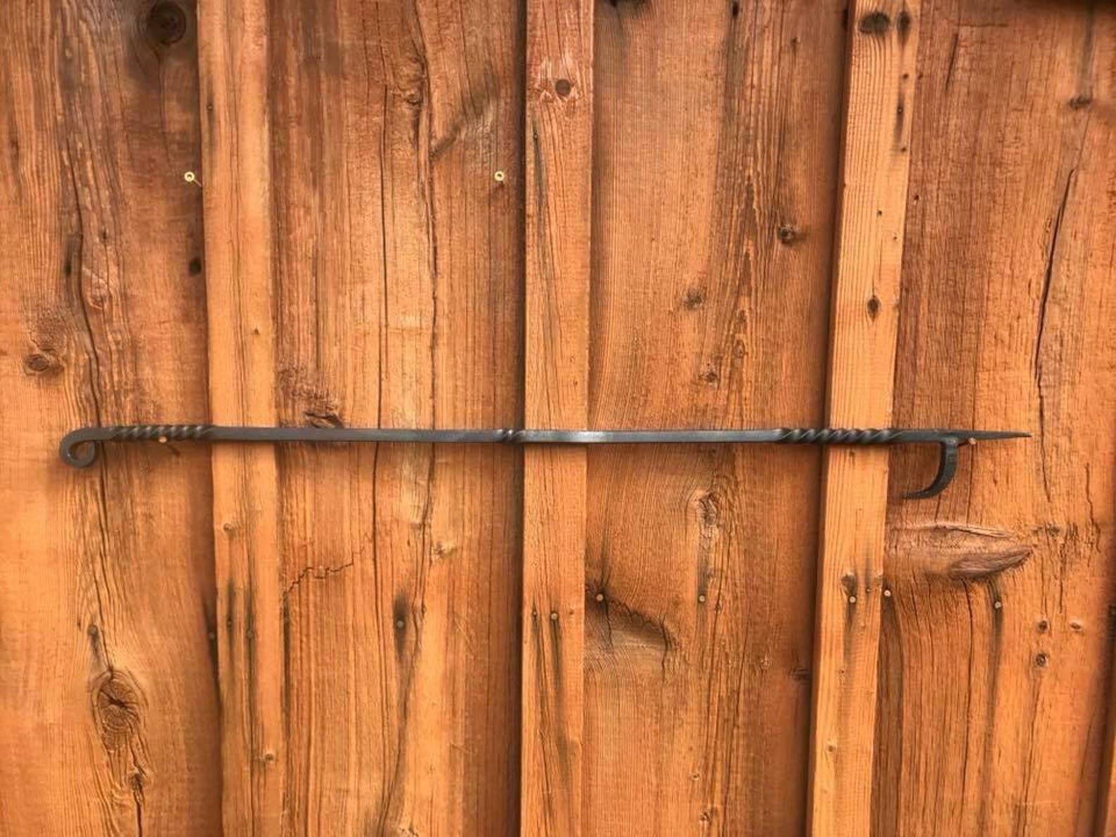 Fire Poker 60 inches Extra Long Fire Poker Fireplace Etsy