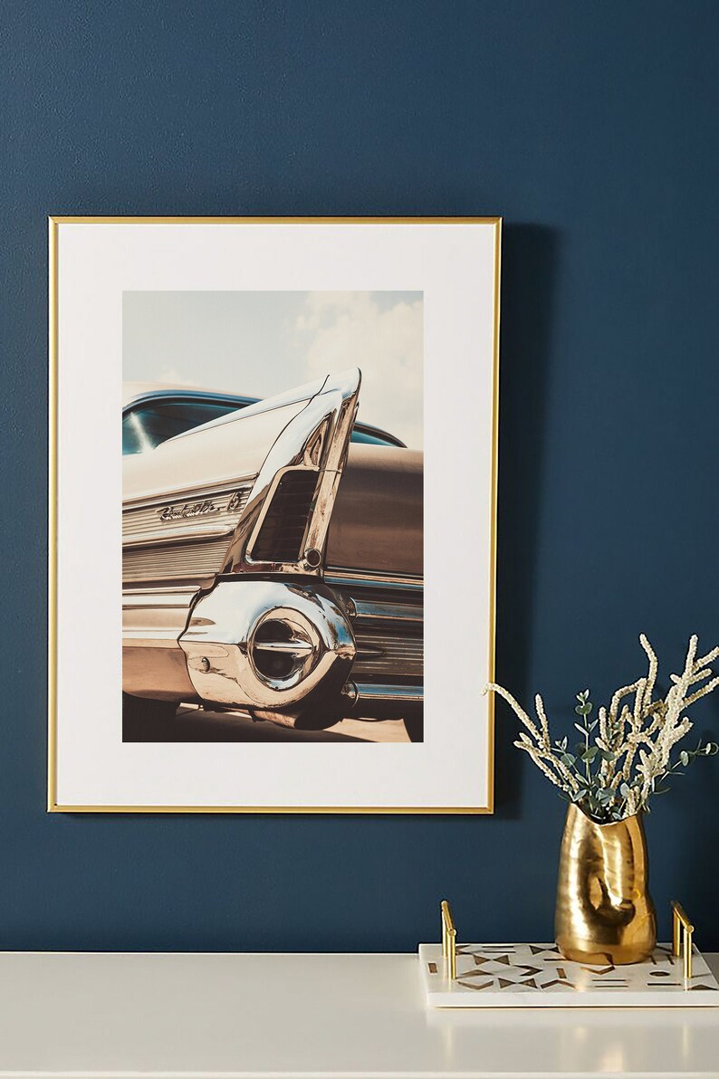 Classic Car Printable Printable Wall Art Vintage Car Print Etsy