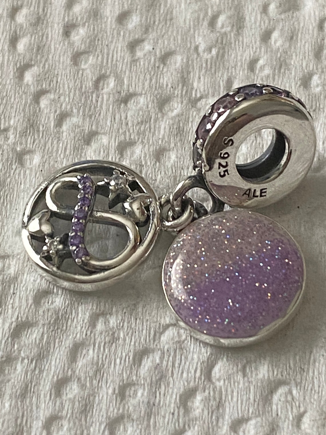 Pandora Charms I Love You To Infinity Dangle Love Charms Etsy